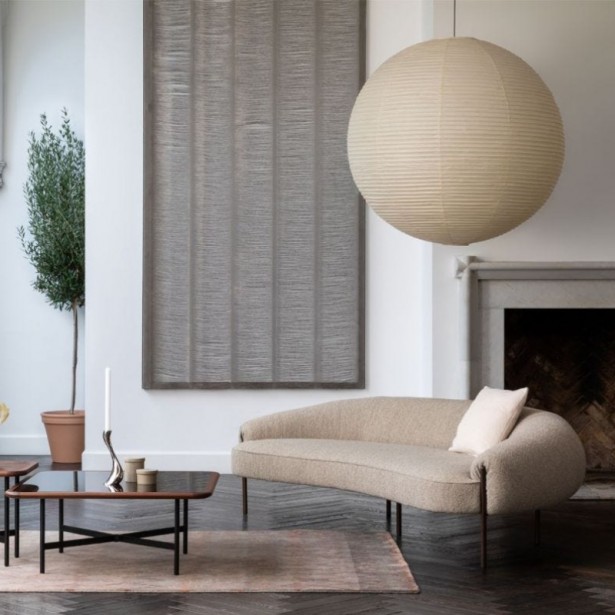 ◎新品未使用◎イサムノグチ　AKARI　アカリ　45A　ペンダントライト　照明付 AKARI ペンダントシェード 45A（シェードのみ）|イサムノグチの