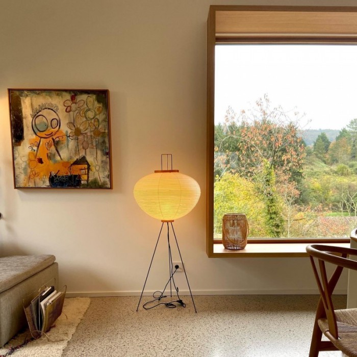 ◎新品◎ イサムノグチ　AKARI アカリ　10A　リプロダクト　フロアライト 楽天市場】イサムノグチ AKARI あかり アカリ 10A（無地） LED