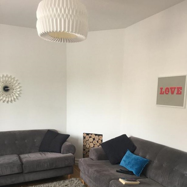 DROP フロアランプ ペーパーシェード ホワイト SNOWDROP フロアランプ