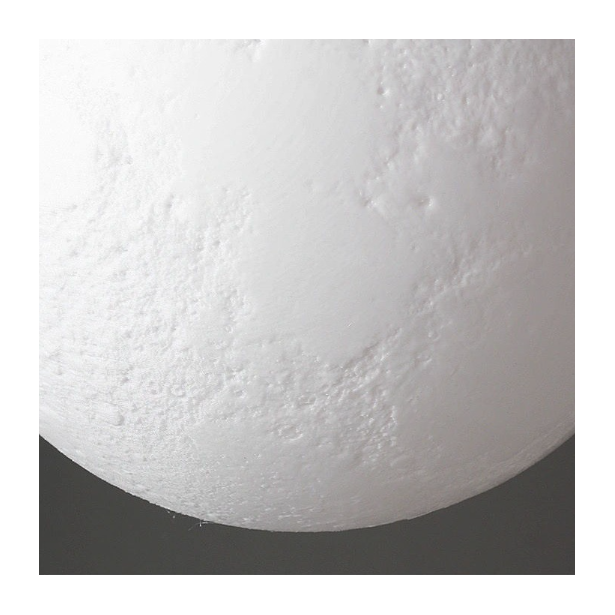 Stylish PLA healing moonlight indirect pendant light for coffee shop