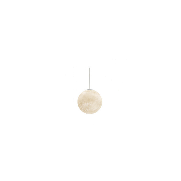 Stylish PLA healing moonlight indirect pendant light for coffee shop