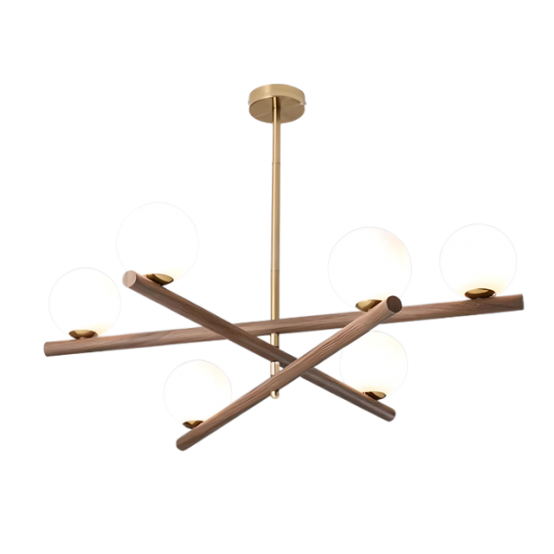 ミニマリストラインボールシャンデリア | Yigo | モダンな照明